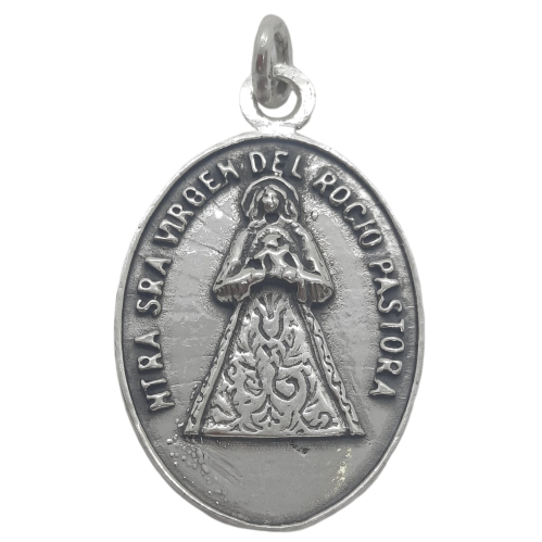 Medalla Virgen del Rocio Pastora ref.1266