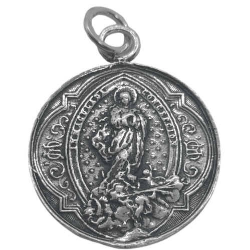 Medalla Virgen de la Purísima y San Estanislao ref.12220
