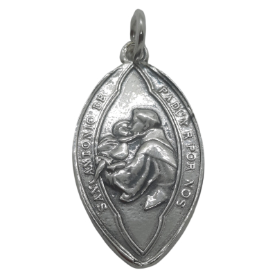 Medalla Virgen del Carmen y San Antonio ref.12249