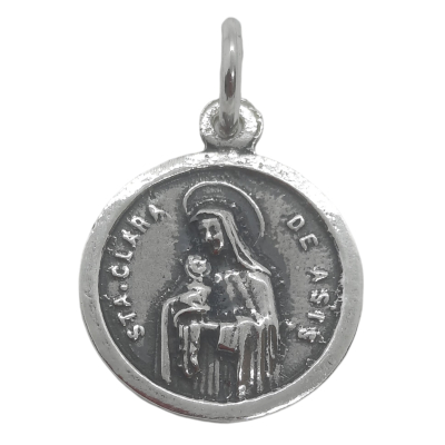 Medalla San Francisco de Asis/Santa Clara ref.12259