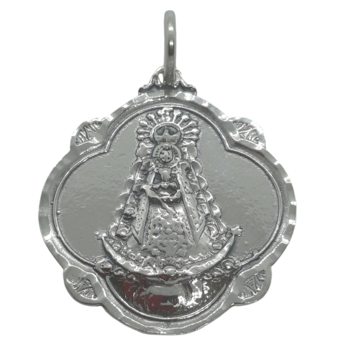 Medalla Virgen del Rocio pandereta ref.12263