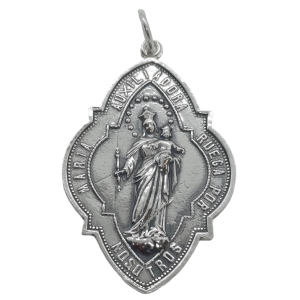 Medalla Virgen María Auxiliadora/ Corazon de Jesus ref.12127
