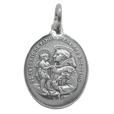 Medalla antigua San Antonio pesebre ref.12224
