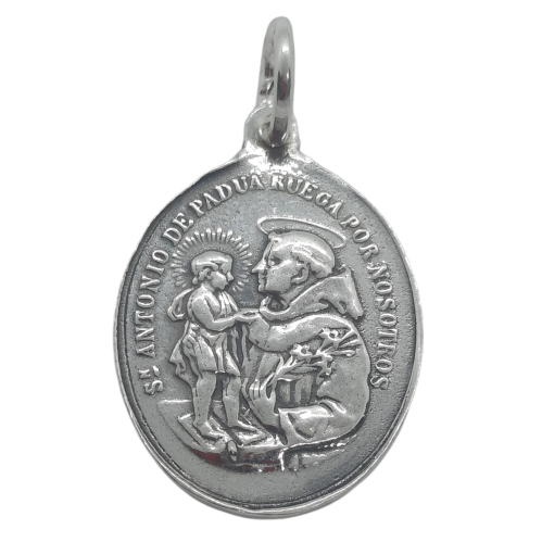 Medalla antigua San Antonio pesebre ref.12224