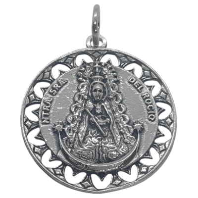 Medalla Virgen del Rocio ref 12130