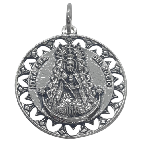 Medalla Virgen del Rocio ref 12130