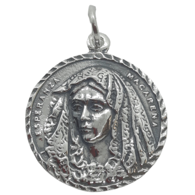Medalla Virgen de la Macarena / Señor de la Sentencia ref.1230