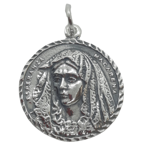 Medalla Virgen de la Macarena / Señor de la Sentencia ref.1230