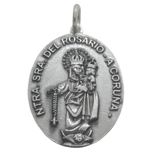Medalla Virgen del Rosario ref.12304