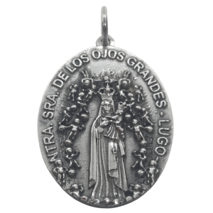 Medalla Virgen de los Ojos Grandes ref.12305