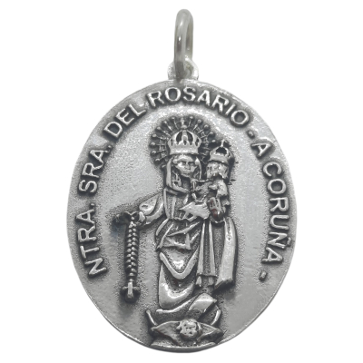 Medalla Virgen del Rosario ref.12304