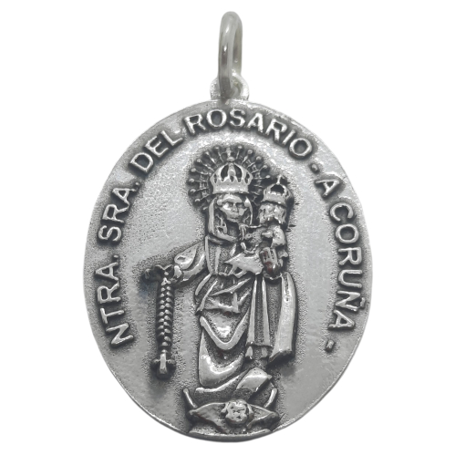 Medalla Virgen del Rosario ref.12304
