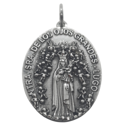 Medalla Virgen de los Ojos Grandes ref.12305