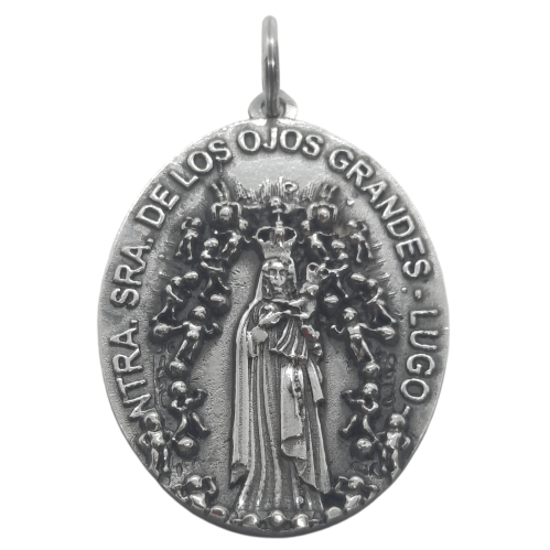 Medalla Virgen de los Ojos Grandes ref.12305