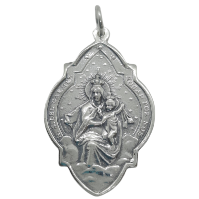 Medalla Virgen del Carmen y Niño de Praga ref.12325