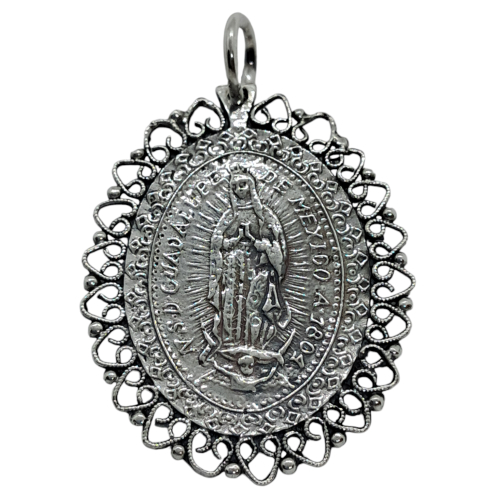 Medalla Virgen de Guadalupe oval ref.12478