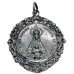 Placa de Cuna Virgen del Rosario ref: 11374