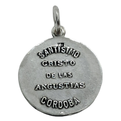 Medalla Cristo de las Angustias redonda ref.12495