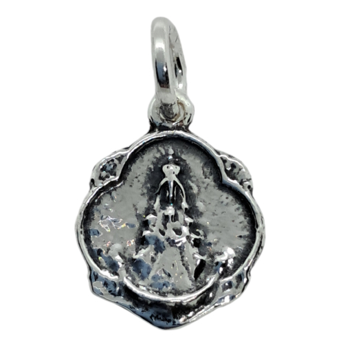 Medalla Virgen del Rocio pandereta ref.12562