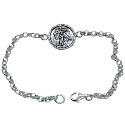Pulsera Angel de la Guarda de Rolo Ref : 1920