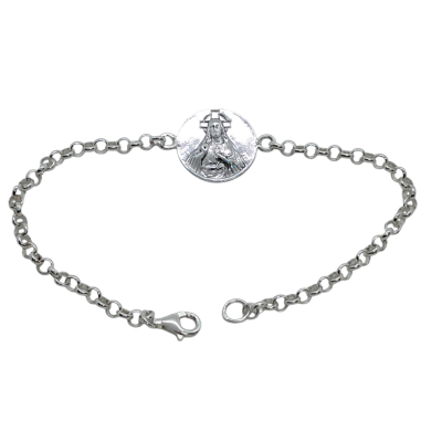 Pulsera Escapulario de Rolo Ref : 1903