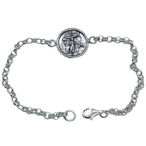 Pulsera Angel de la Guarda de Rolo Ref : 1920