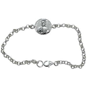 Pulsera San Judas Tadeo de Rolo Ref : 1919
