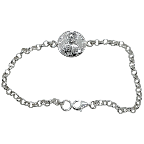 Pulsera San Judas Tadeo de Rolo Ref : 1919